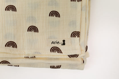 RUST RAINBOW SWADDLE