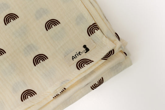 RUST RAINBOW SWADDLE