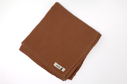 RUST MUSLIN SWADDLE
