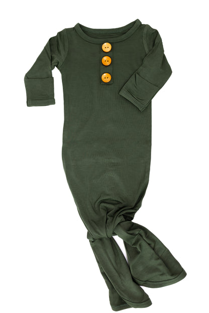 NEWBORN KNOTTED GOWN