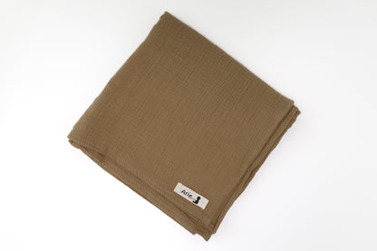 CAMEL MUSLIN SWADDLE
