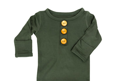 NEWBORN KNOTTED GOWN