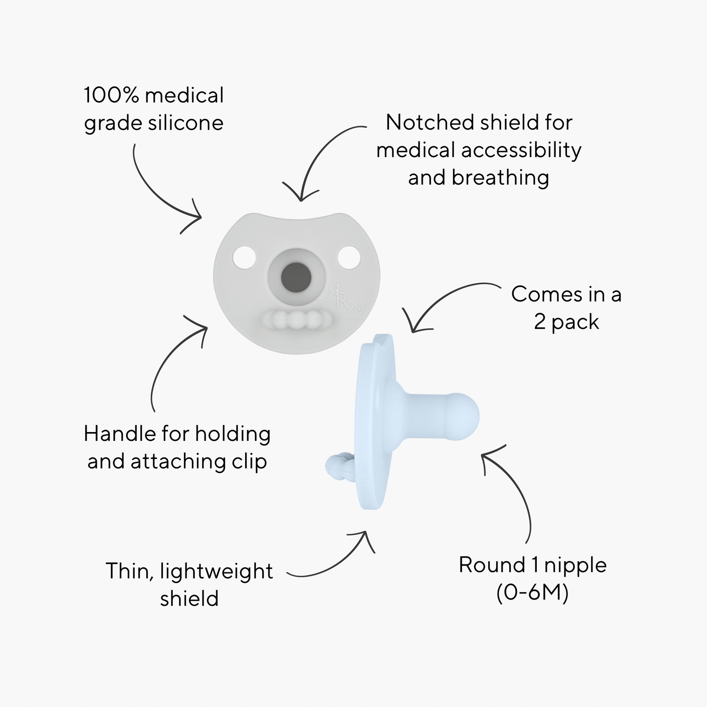 CUTIE PAT LIGHT 2PK (0-6M)