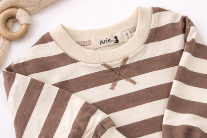 ESSENTIAL STRIPED ROMPER