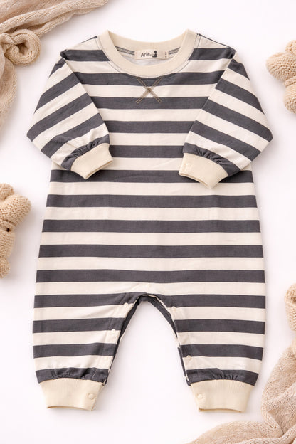 ESSENTIAL STRIPED ROMPER