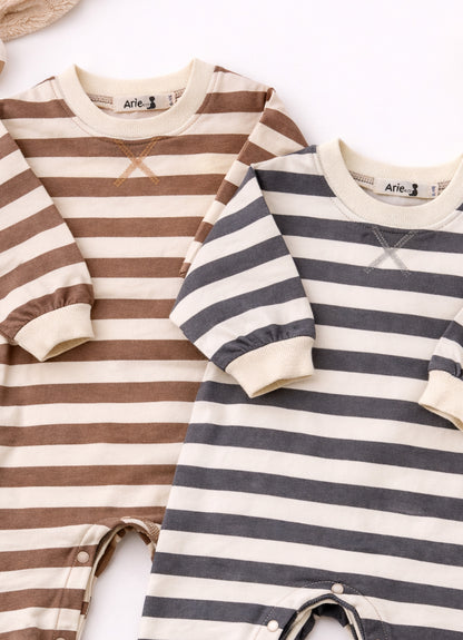 ESSENTIAL STRIPED ROMPER